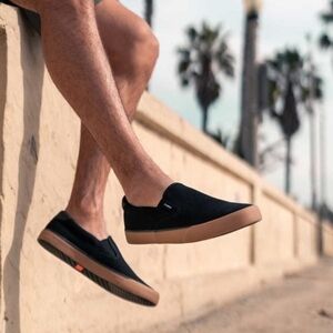 LUGZ New In Box Men’s Clipper Slip-On Sneaker in Black size 9.5 Wide